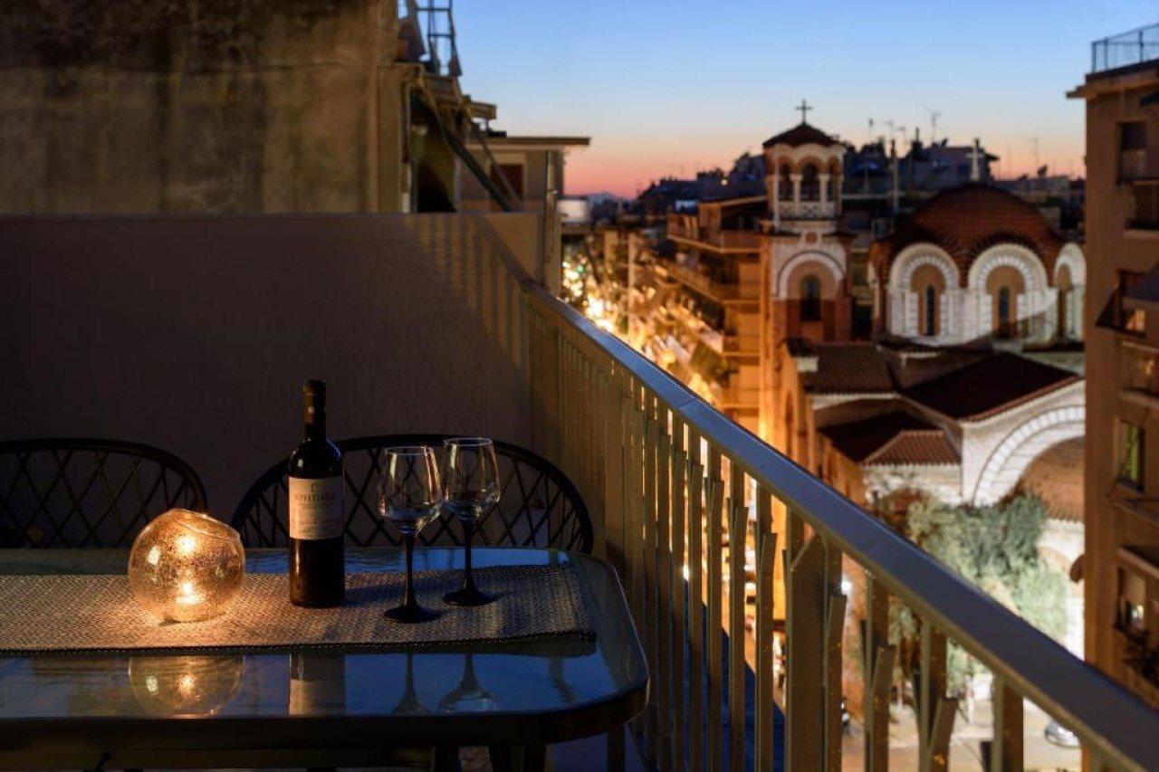 Ferienwohnung Acropolis View Penthouse Athen Exterior foto