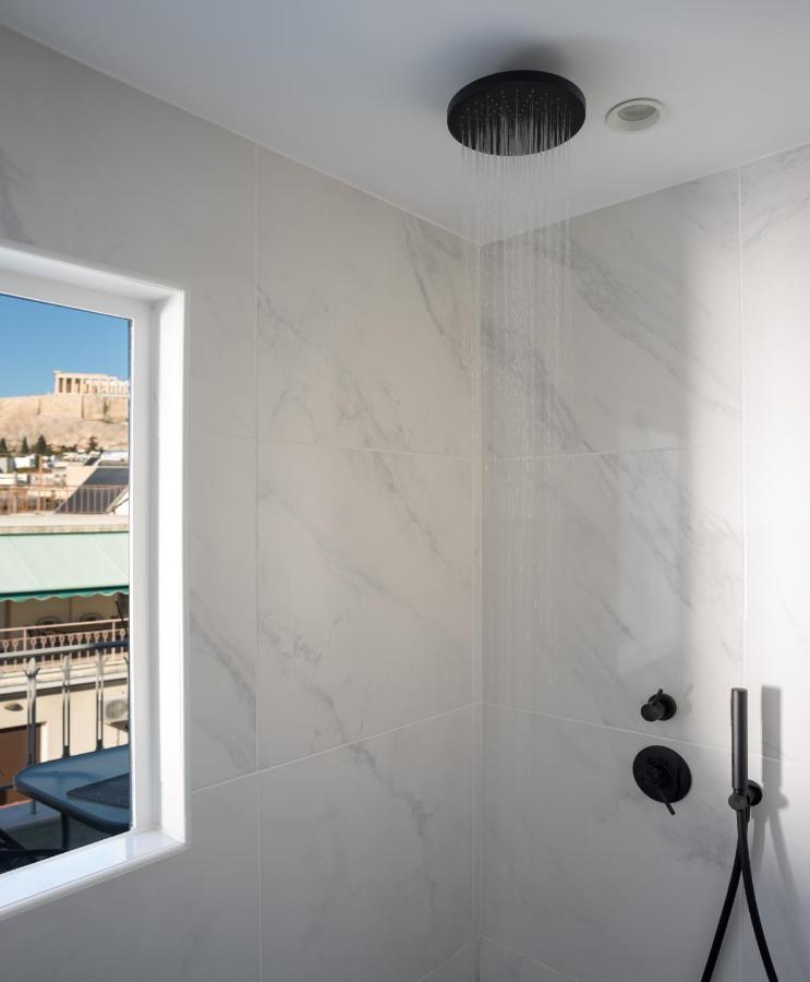 Ferienwohnung Acropolis View Penthouse Athen Exterior foto